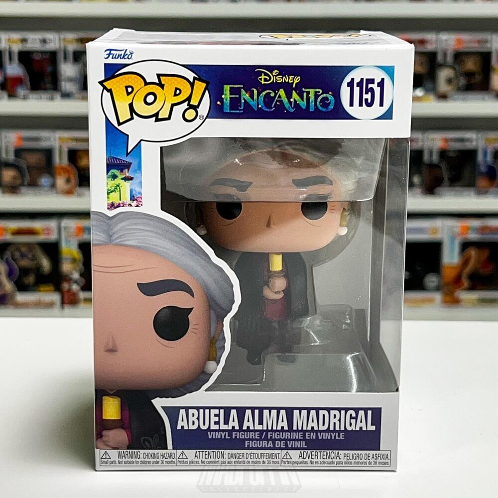 Funko Pop Disney Encanto Abuela Alma Madrigal 1151 Grandma Magic Vinyl Figure
